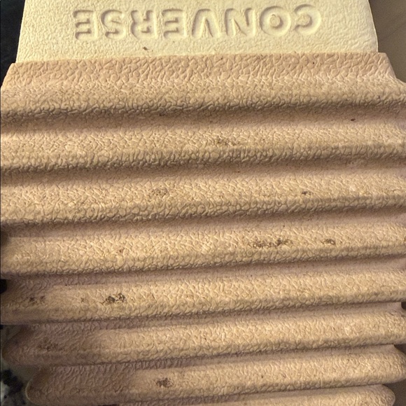 Converse Stylish Cream and Gray Women's Sneakers - Picture 7 of 8